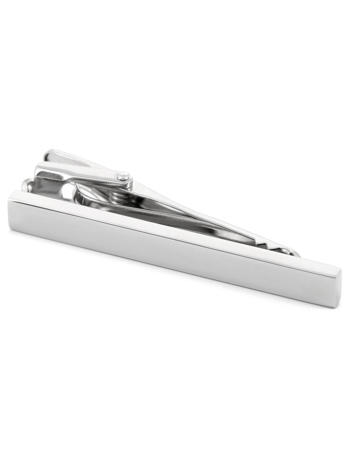 Silver tie clip - Phoenix II