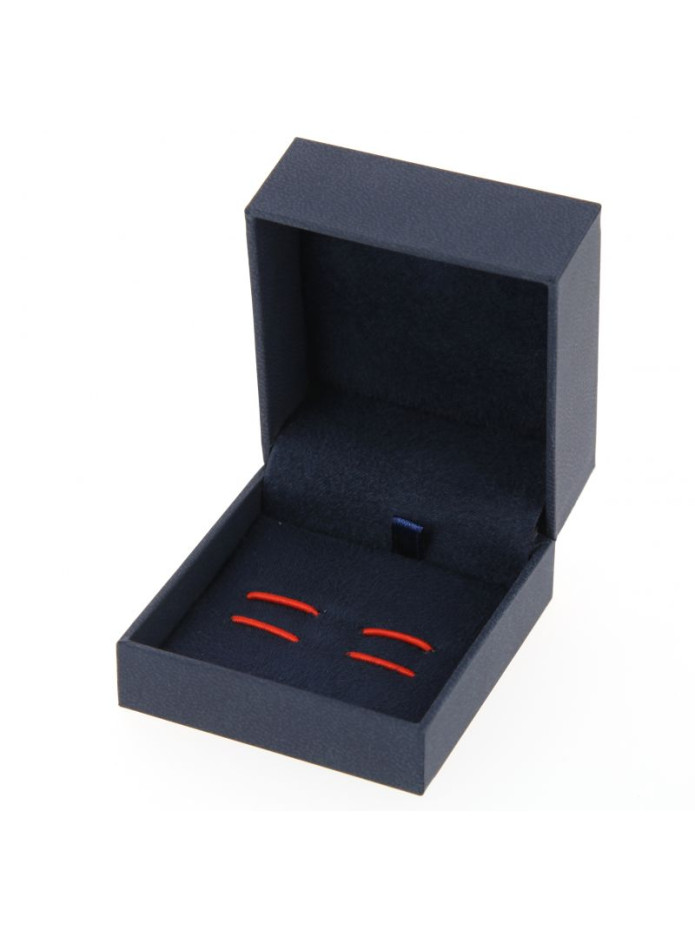 Conical gunmetal cufflinks - Maringa