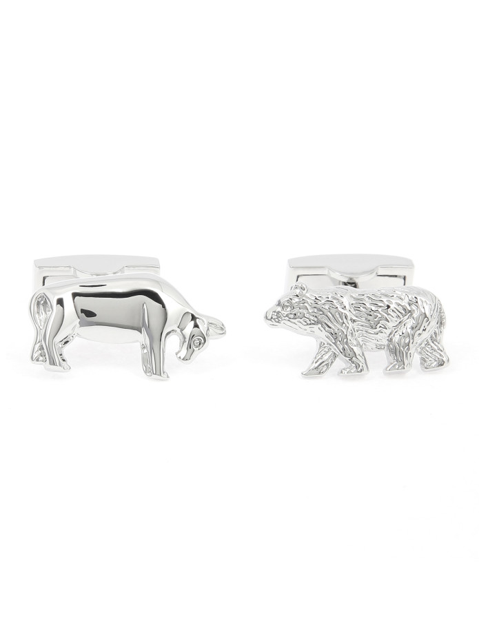 Bull and Bear Cufflinks - Broad Street