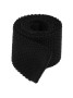 Knit black tie Monza