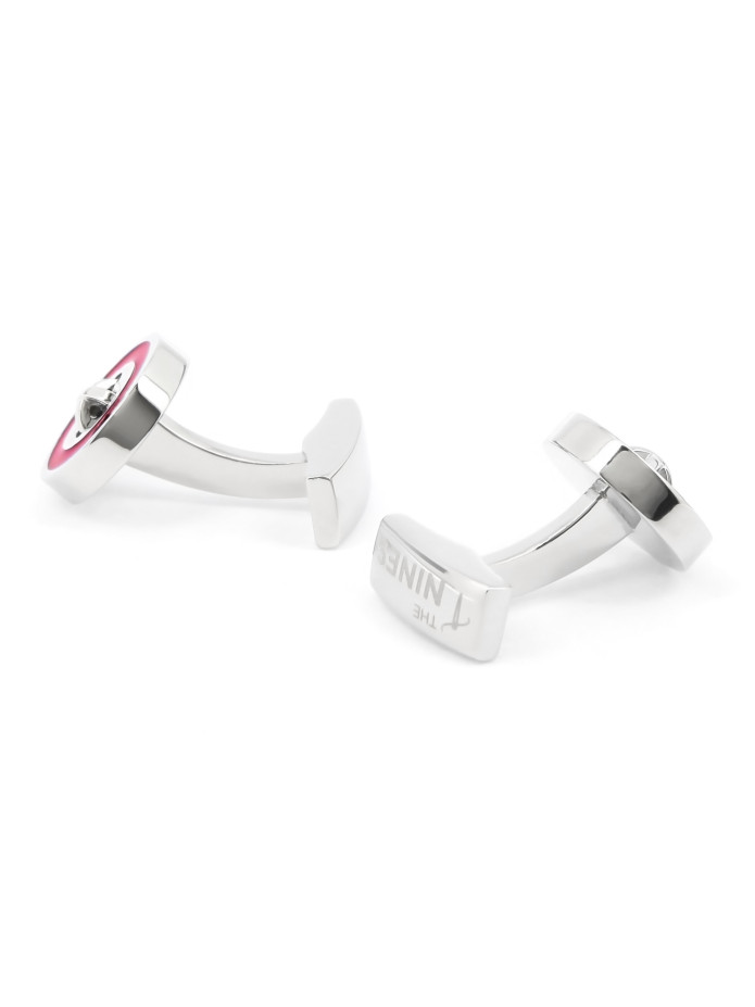 Fuchsia cufflinks - Baltimore