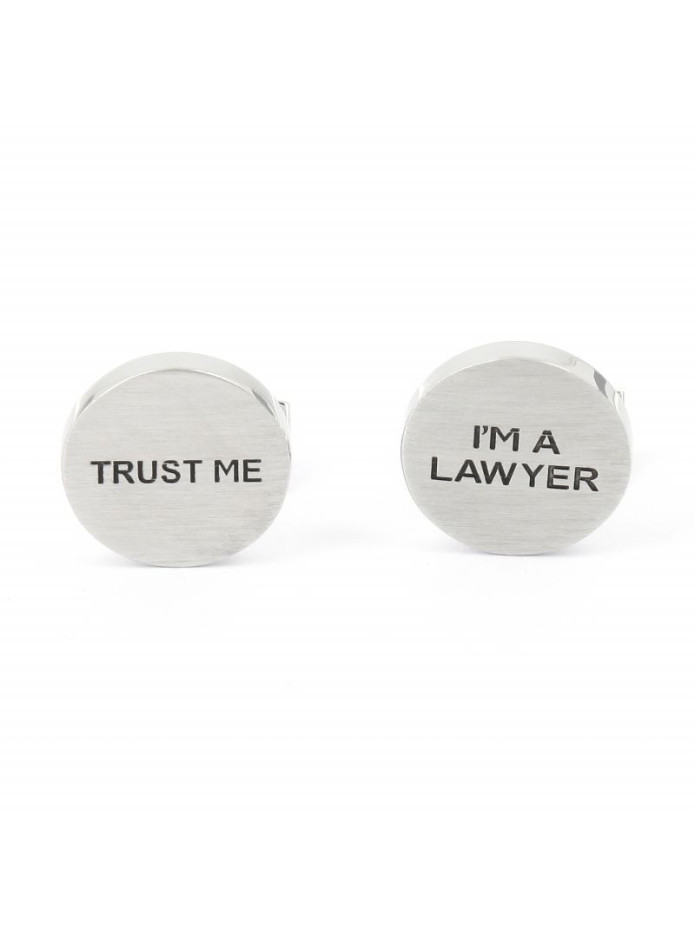 Trust Me I'm a Lawyer Cufflinks