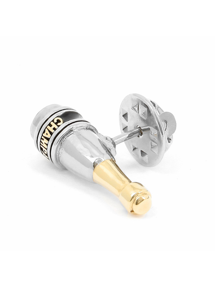 Champagne bottle pin
