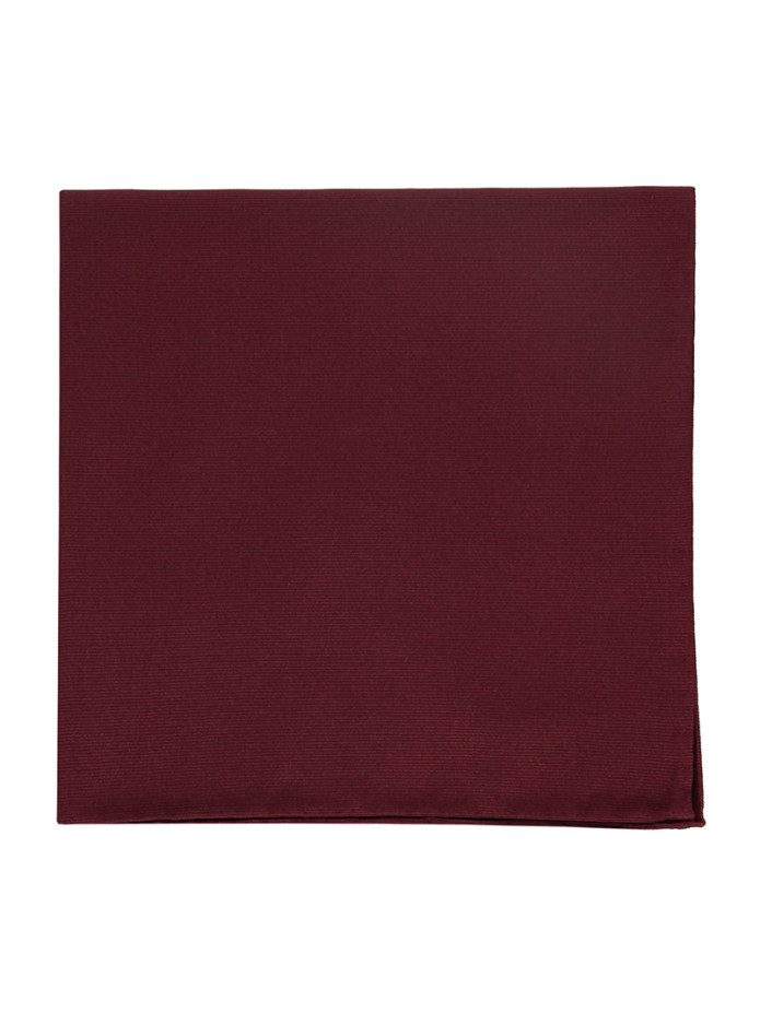 Burgundy pocket square - Come