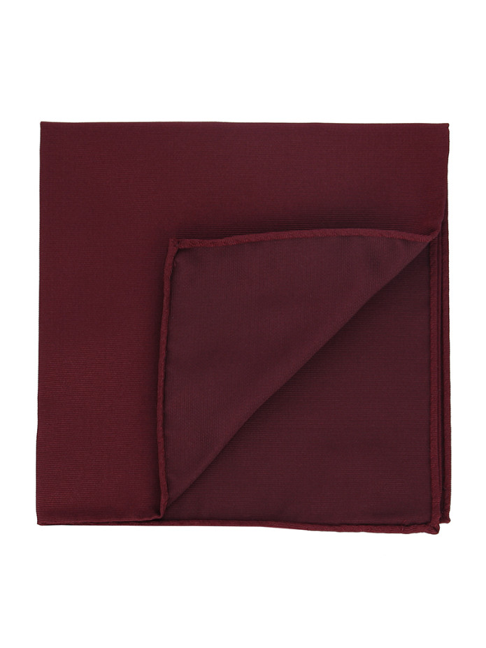 Burgundy pocket square - Côme
