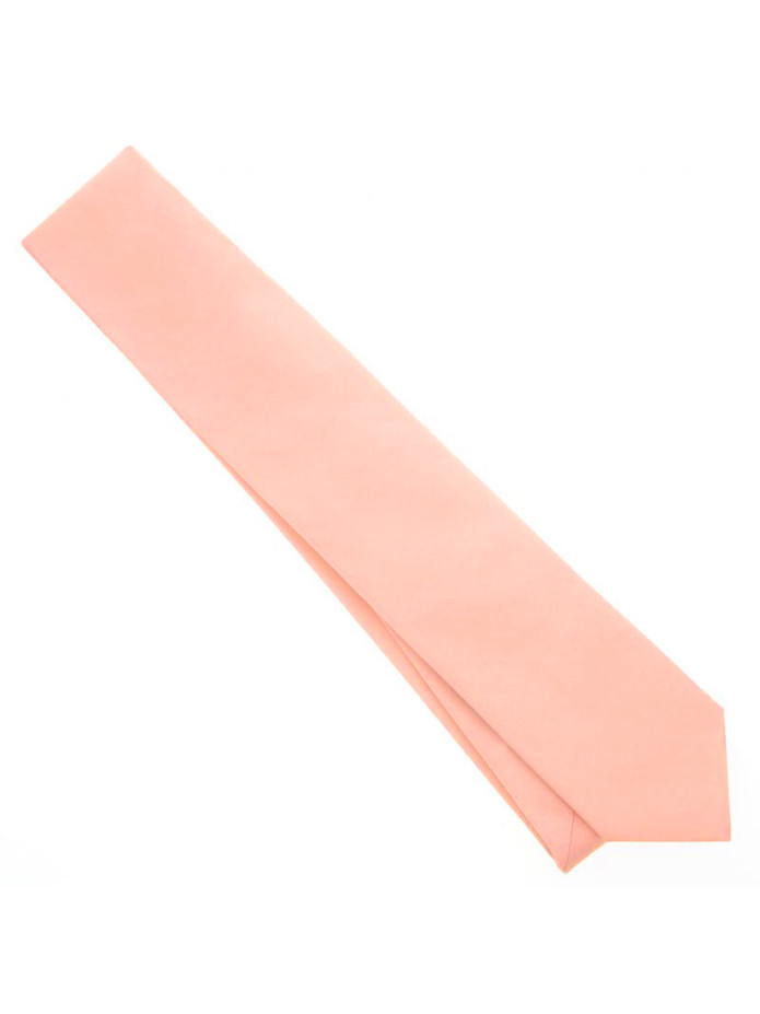 Cotton peach pink tie - Sorrento