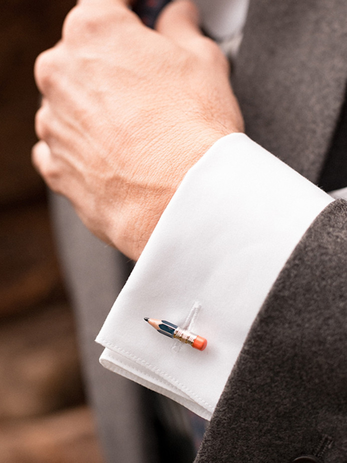 Pencil cufflinks - The Nine