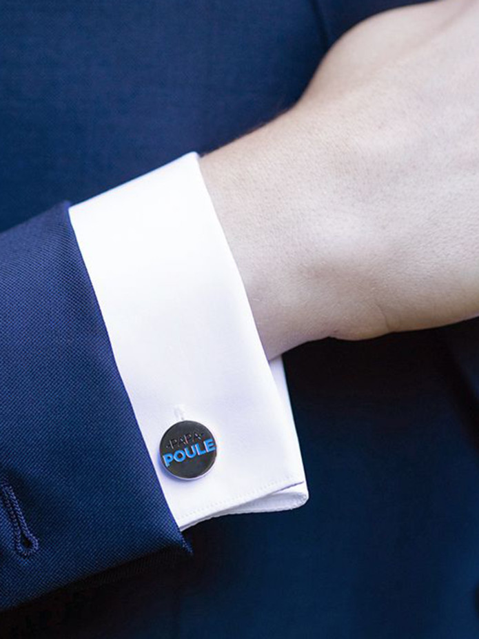 Quote Cufflinks - Papa Poule - The Nines