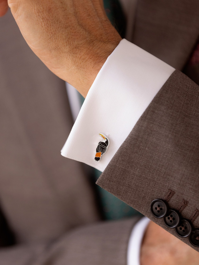 Toucan cufflinks