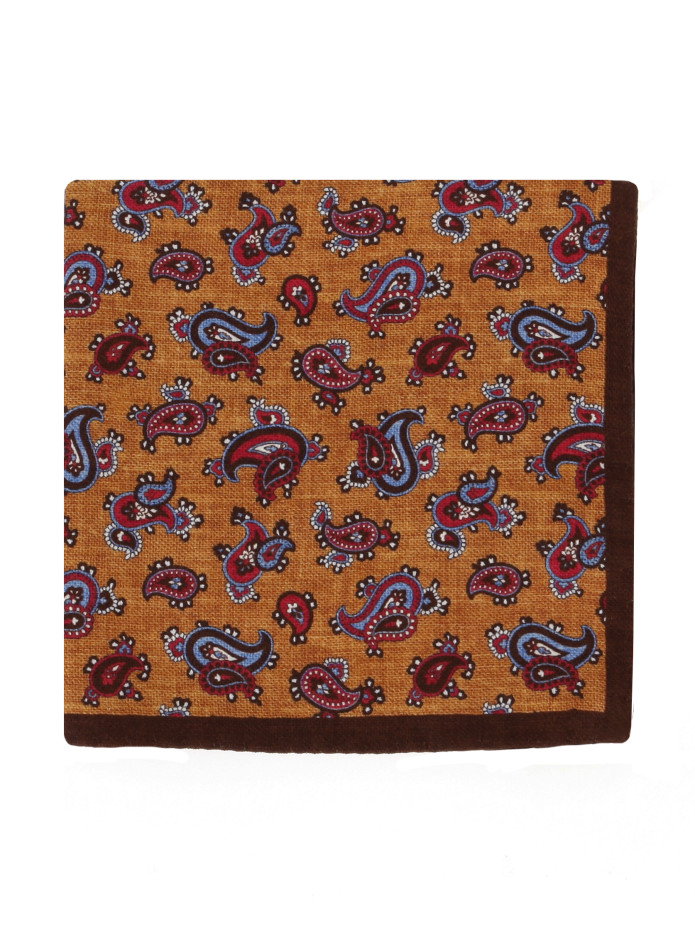 Yellow PS All-over Paisley
