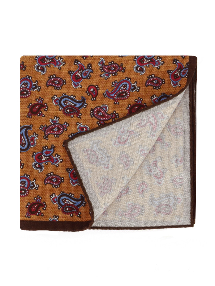 Yellow Ps Allover Paisley