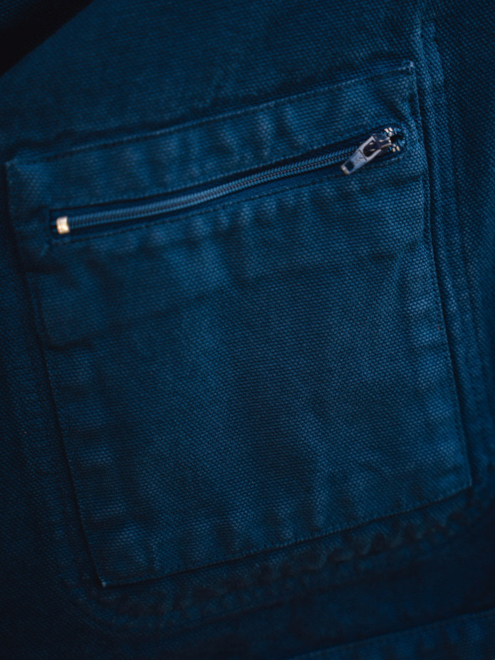 Blue work jacket Zola