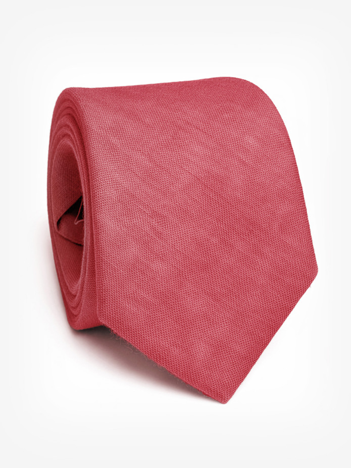 Cv Linen Solid Garnet