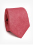 Solid Garnet Linen Tie