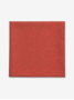 Dark Terracotta Silk Pocket Square Amalfi