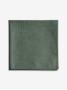 Cedar Green Silk Pocket Square Bari
