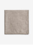 Mocha Silk Pocket Square Bari