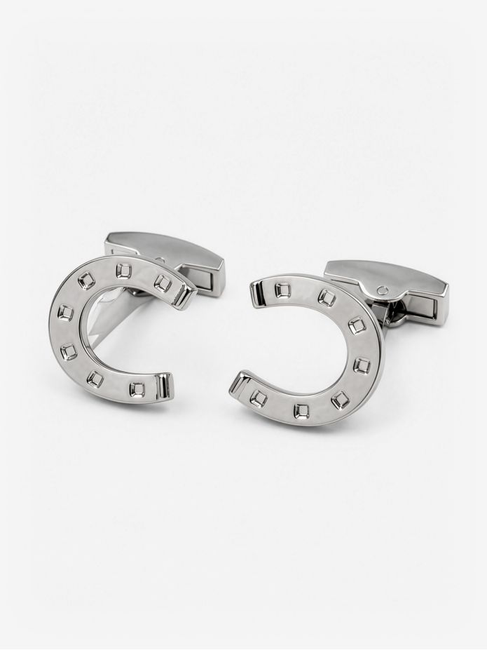 Horseshoe cufflinks - Longchamp