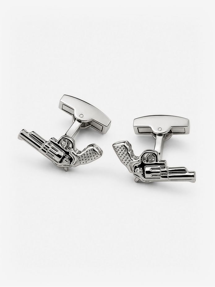 Revolver cufflinks - Colt II