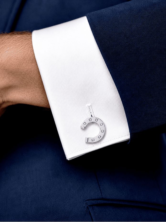 Horseshoe cufflinks - Longchamp
