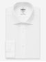 White non-iron Italian collar shirt