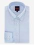 Light blue oxford shirt with button-down collar