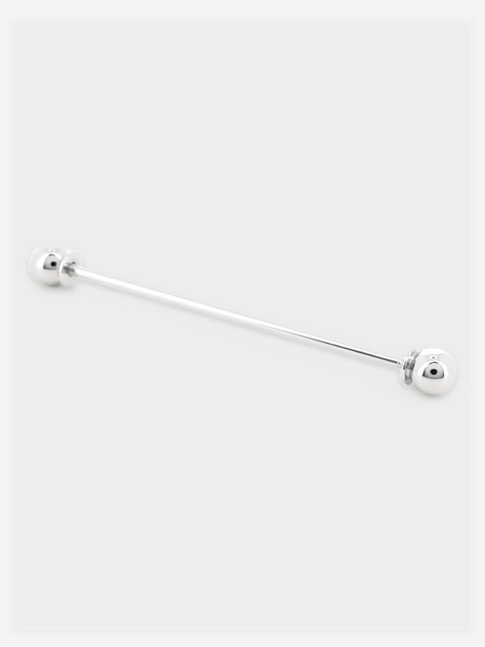 Silver Collar Pin