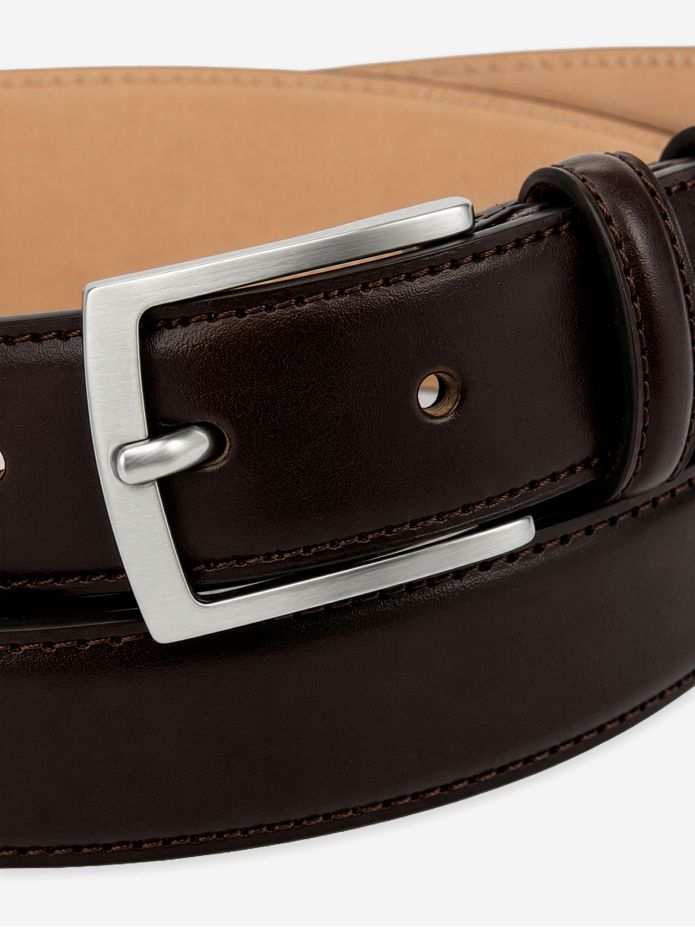 Brown leather belt Ugo