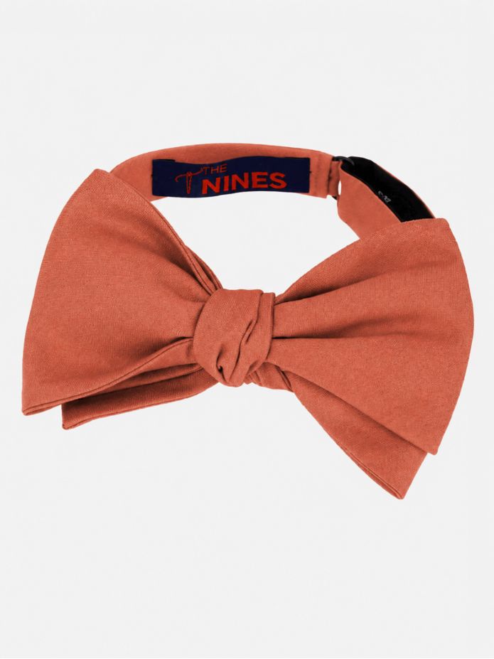 Dark terracotta bow tie Amalfi