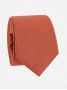 Dark Terracotta Silk Tie Amalfi