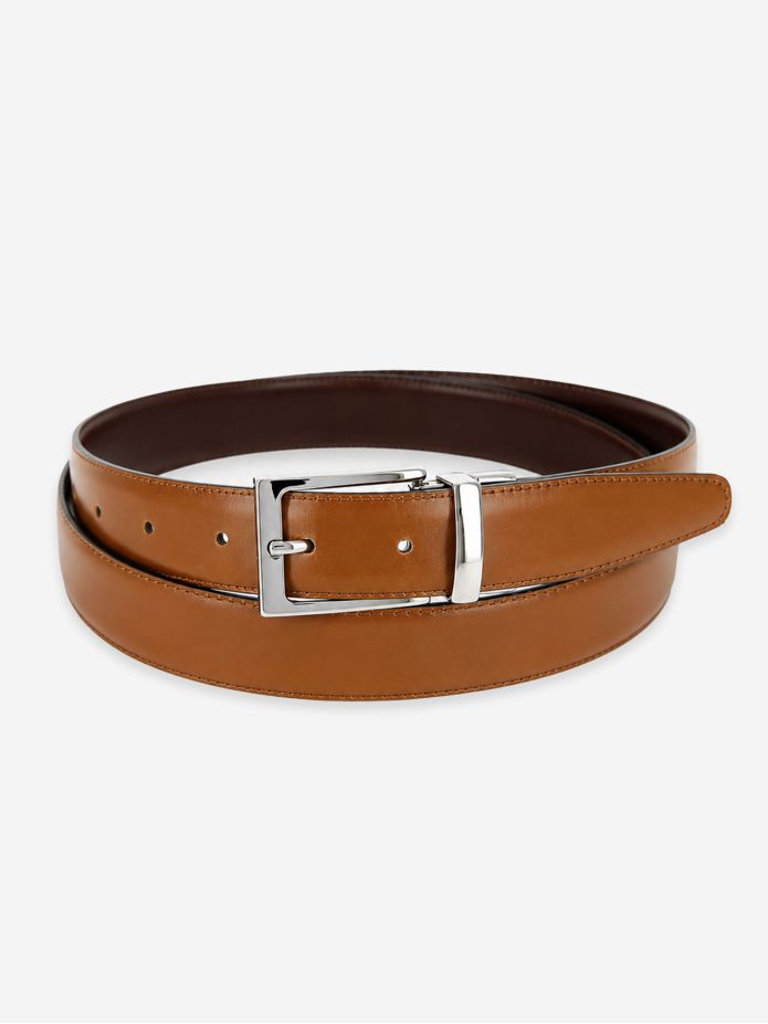 Reversible belt in camelbrown James