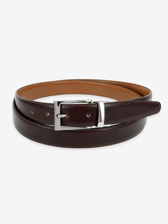 Reversible belt in camelbrown James