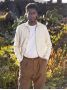 Ecru Cotton Flannel Overshirt