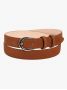 Slim brown nubuck belt - Gab