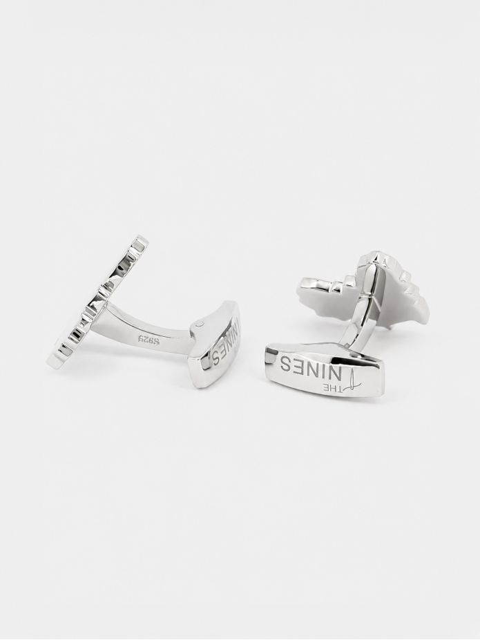 Map cufflinks Africa