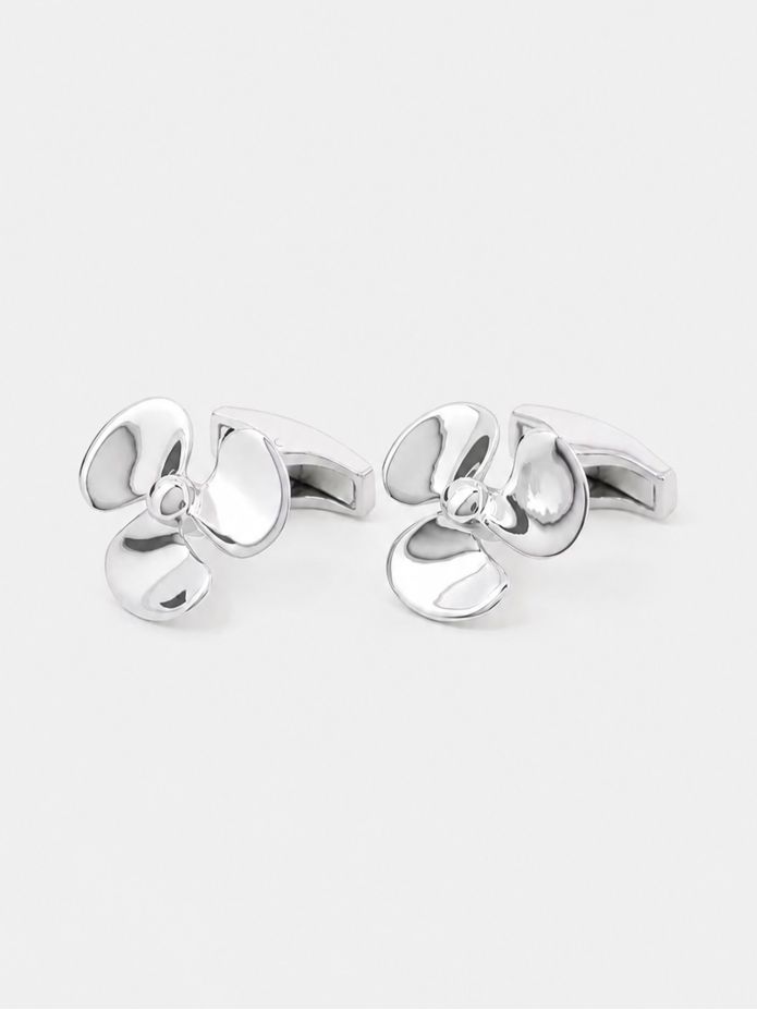 Sterling silver propeller cufflinks Brisbane