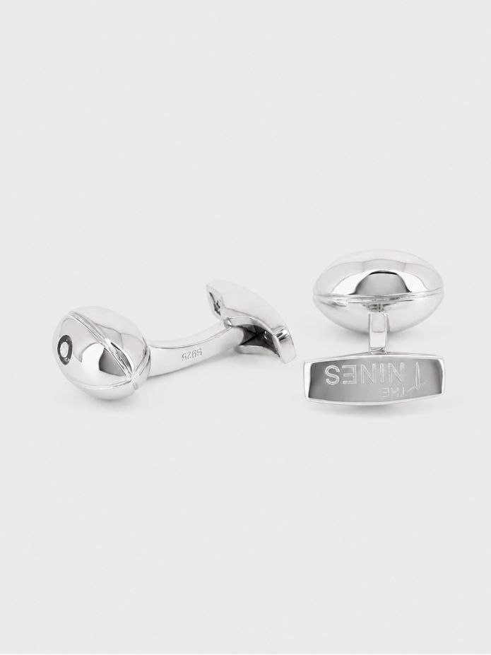 Rugby sterling silver cufflinks Twickenham