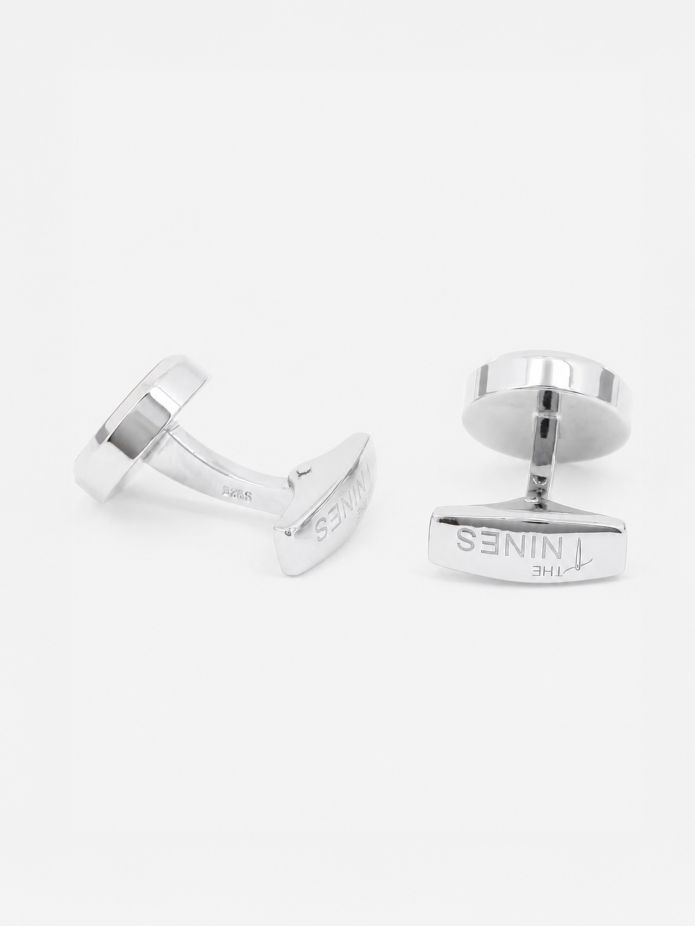 Red sterling silver cufflinks Saint-Honoré