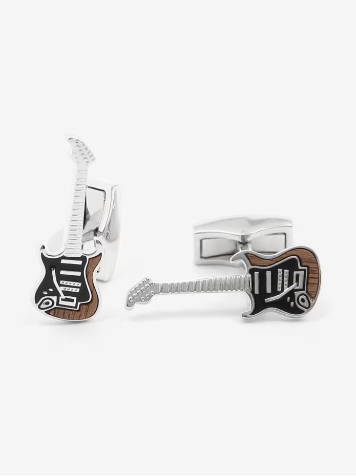 Guitare cufflinks jimi