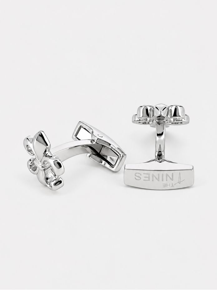 Lily sterling silver cufflinks Saint Louis