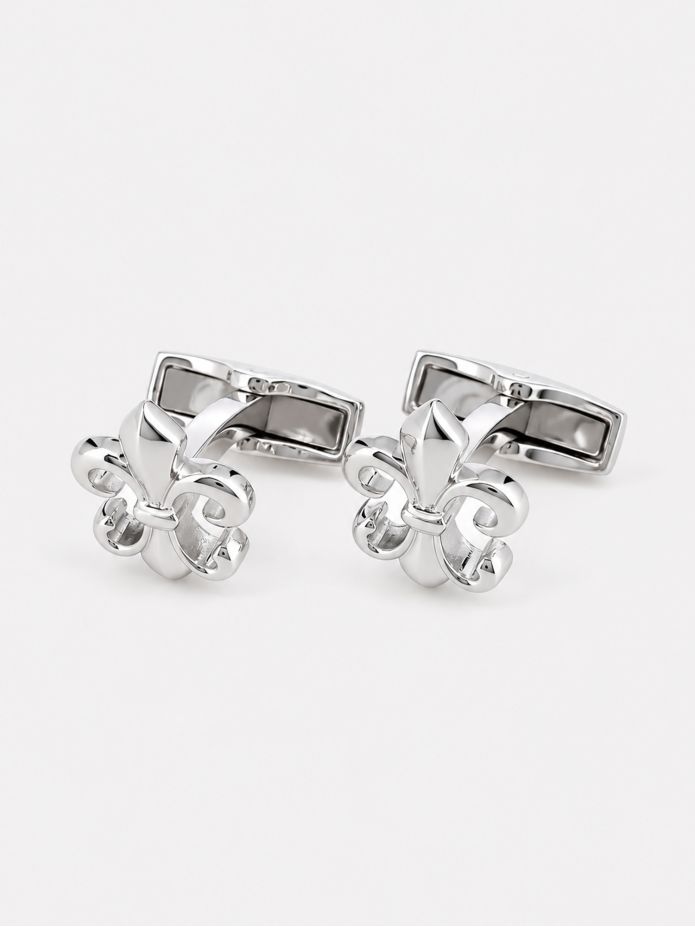 Lily sterling silver cufflinks Saint Louis