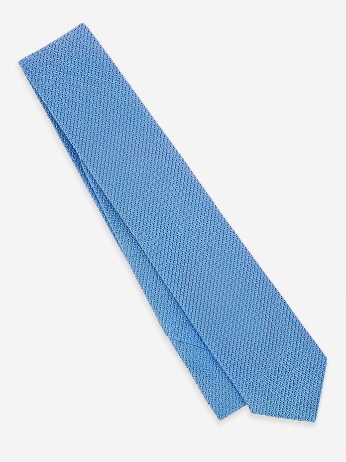 Light blue grenadine silk tie Grenadines III