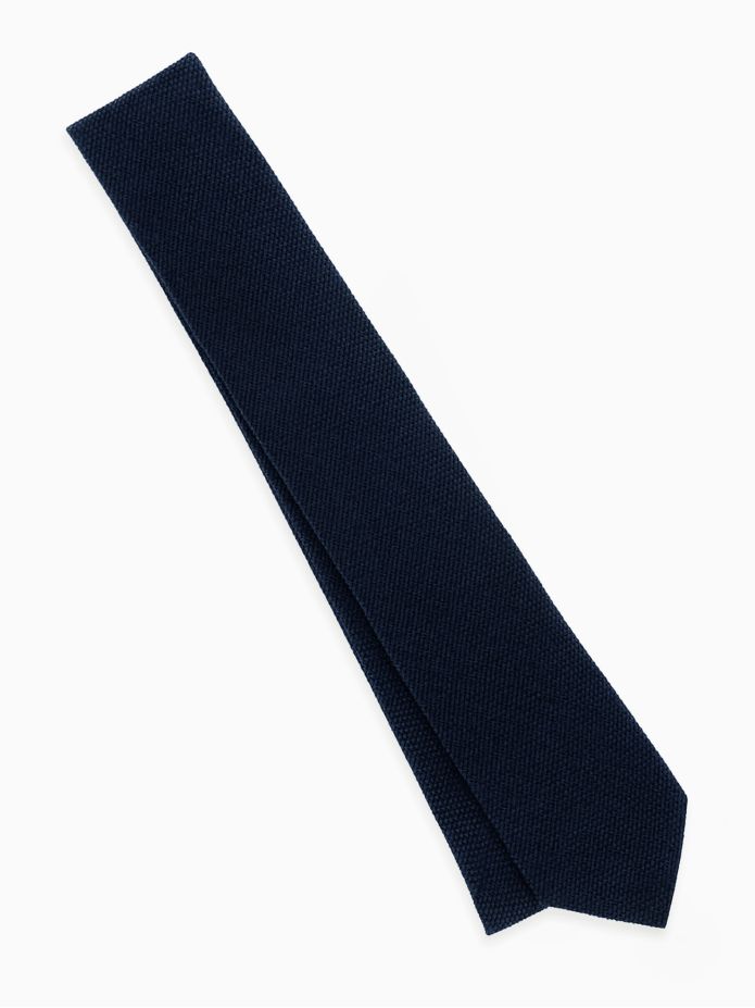 Navy blue grenadine silk The Nines tie Grenadines IV