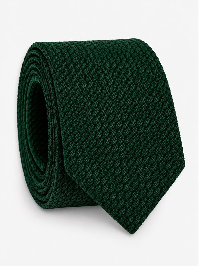 Green grenadine silk The Nines tie Grenadines III