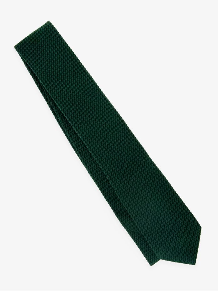 Green grenadine silk The Nines tie Grenadines III