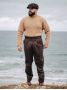 Brown gurkha suit trousers Dharan