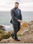 Grey gurkha suit trousers Dharan