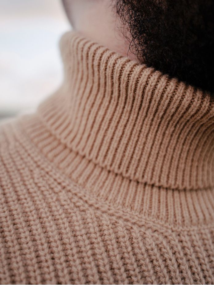 Adam Camel Turtleneck Sweater