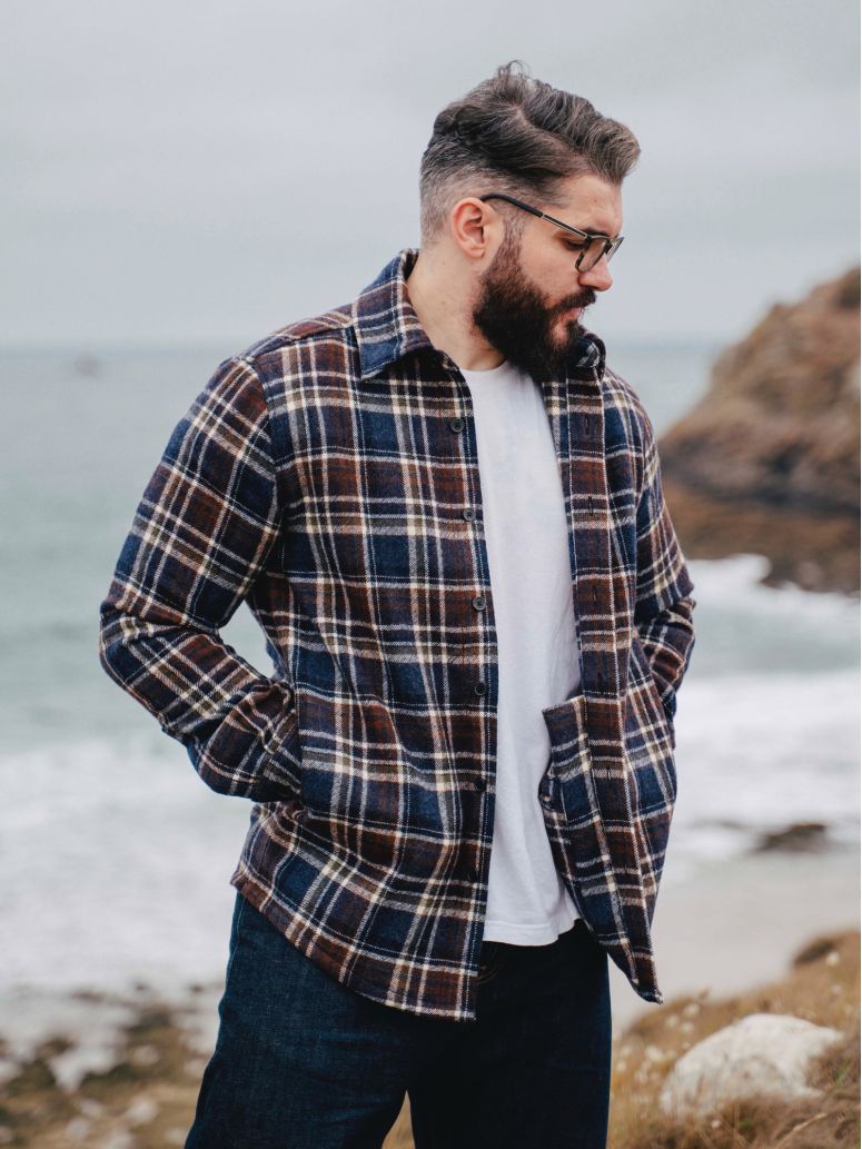 Belfast plaid overshirt