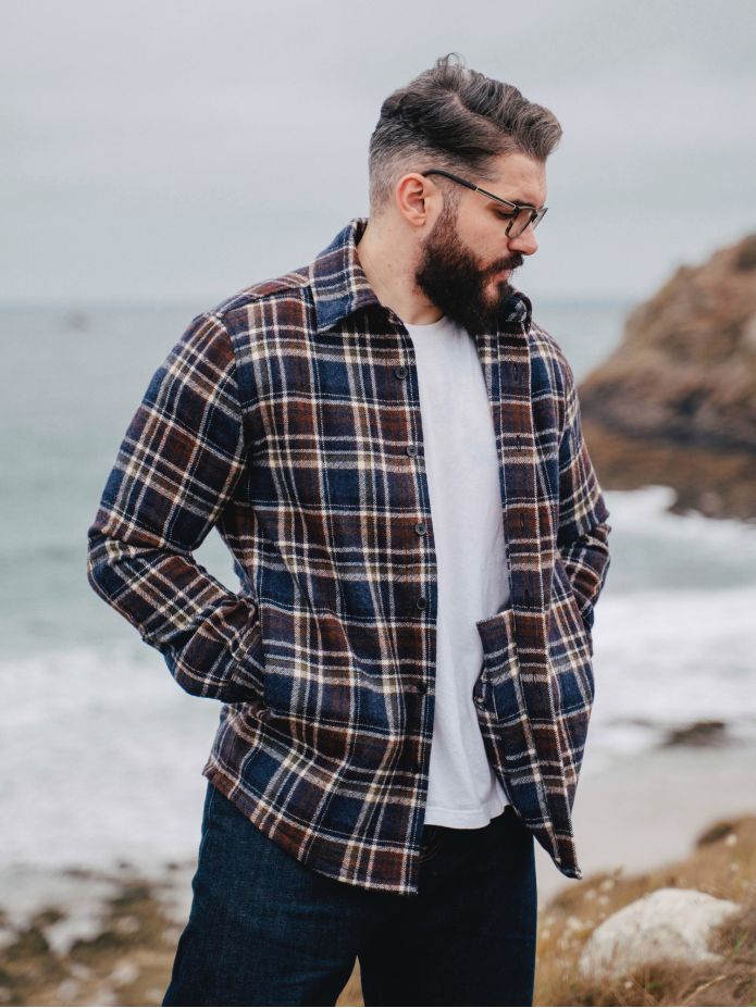 Belfast plaid overshirt